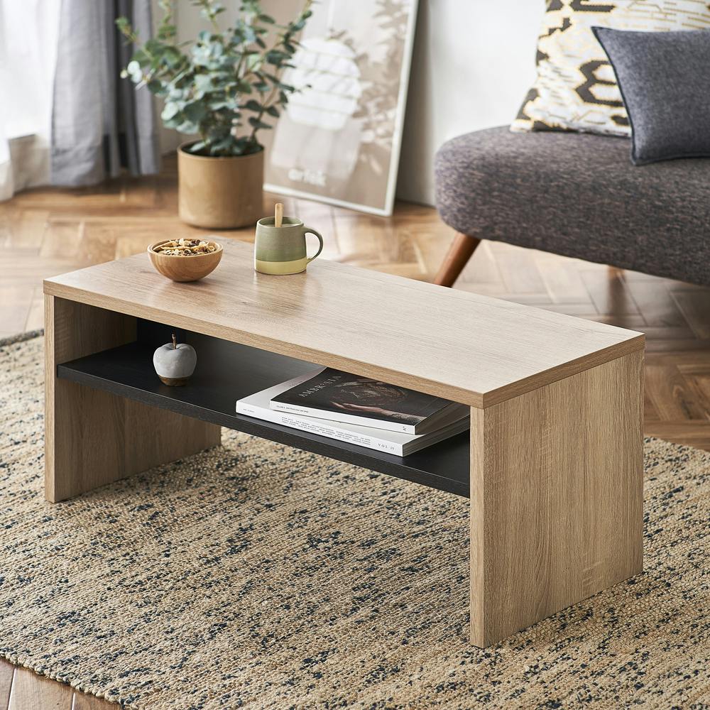 【送料込み】リビングテーブル アイリスオーヤマ リビングテーブル LTB-890W ライトナチュラル