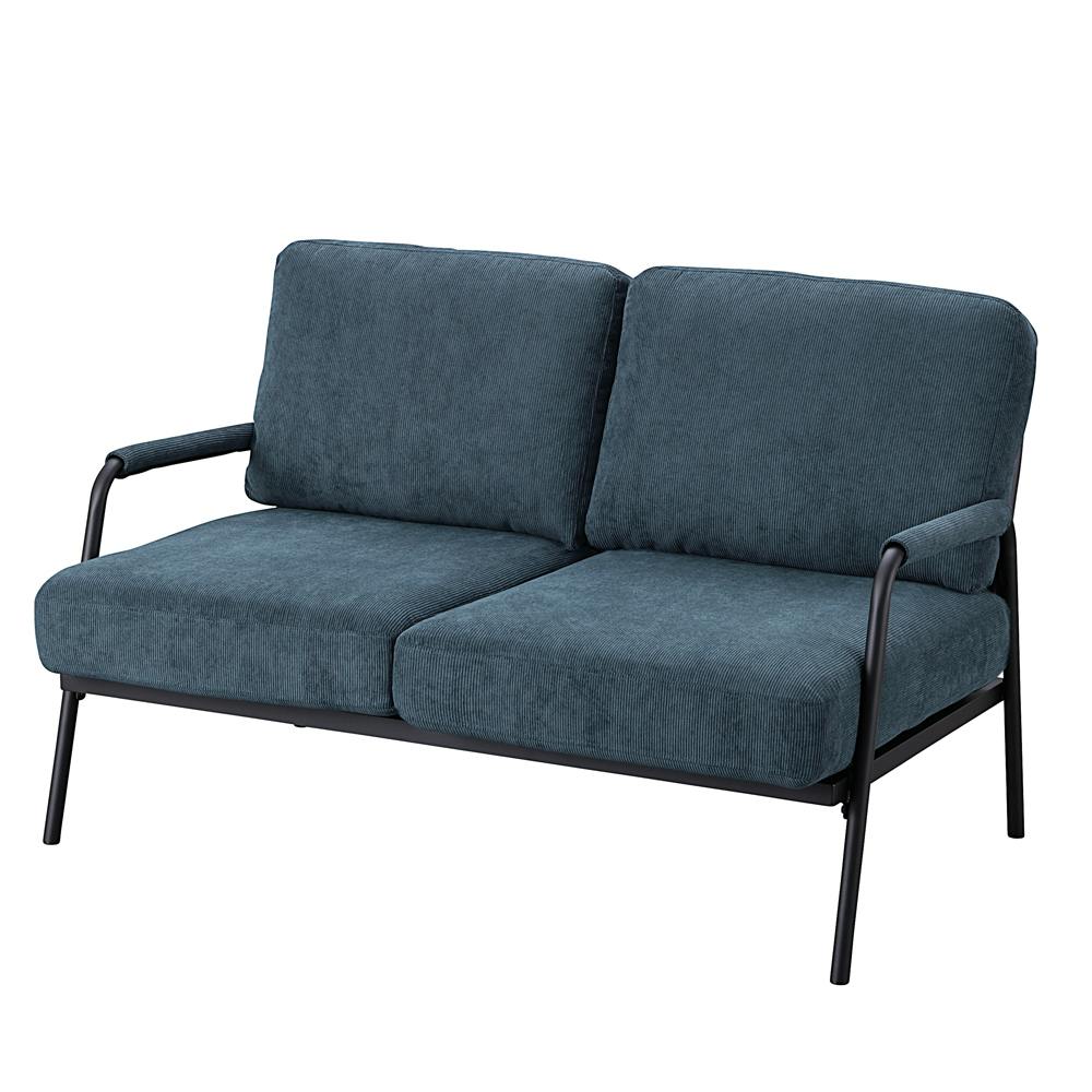アイリスオーヤマ 2人掛けコーデュロイソファ SFCS-120 ネイビー インテリア ソファ 4967576613538 ソファー アイリスオーヤマ 2人掛けコーデュロイソファ SFCS-120 ネイビー インテリア ソファ 4967576613538 ソファー