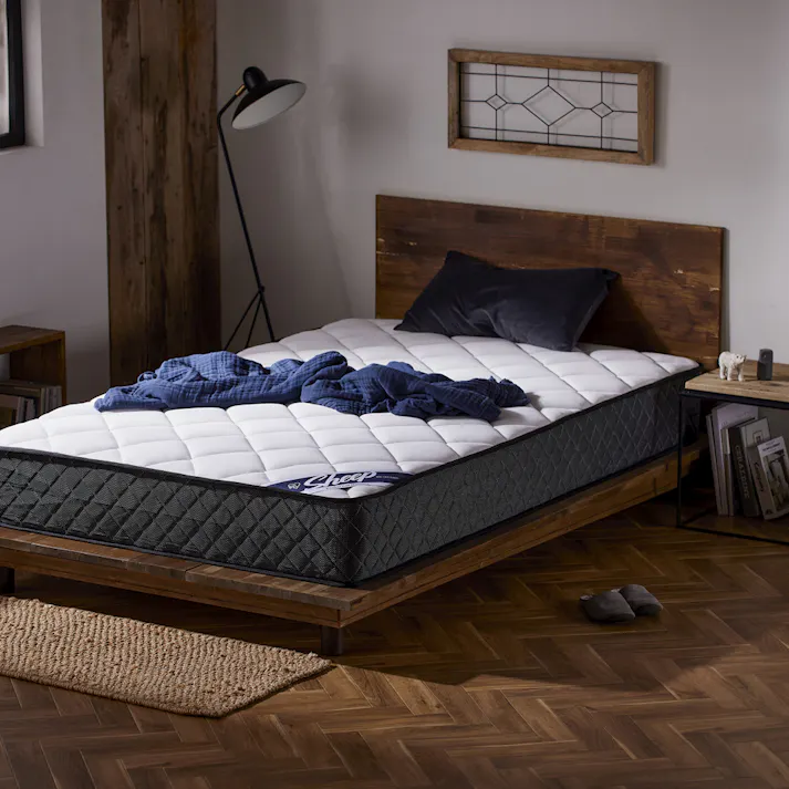 アイリスオーヤマ ポケットコイルマットレス PMTS25H-SD ホワイト 寝室 睡眠 ベッド マットレス 4967576613644【別送品】