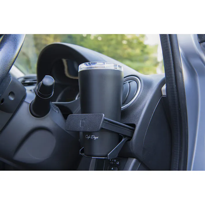 アイリスオーヤマ Cafe days ふた付きタンブラー スリムタイプ NCD-L350 ブラック お出かけ 飲み物 タンブラー マグボトル 4967576619158【別送品】