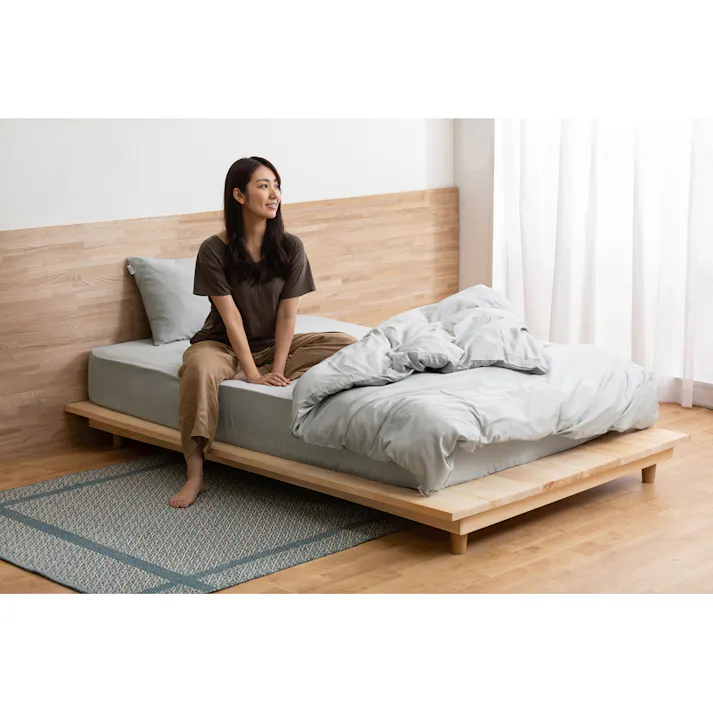 アイリスオーヤマ ボックスシーツ BXS-CS-S ライトグレー 布団 ベッド カバー 寝室 睡眠 4967576620277【別送品】