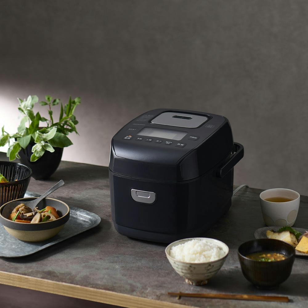 アイリスオーヤマ 米屋の旨み 銘柄炊き 圧力IHジャー炊飯器 3合