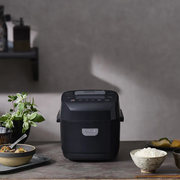 アイリスオーヤマ 米屋の旨み 銘柄炊き 圧力IHジャー炊飯器 3合 RC-PDA30-B ブラック 調理家電 キッチン 米 圧力IH炊飯器 4967576631075【別送品】