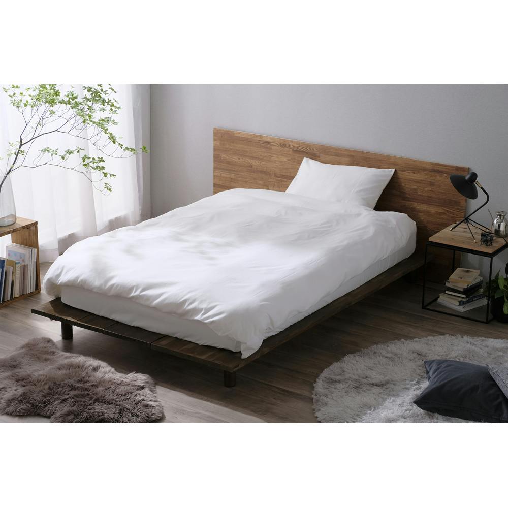 アイリスオーヤマ 掛け布団カバー KKC-TCA-D ホワイト 布団 ベッド カバー 寝室 睡眠 4967576631600 掛け布団カバー