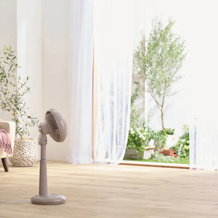 アイリスオーヤマ サーキュレーター扇風機 15cm STF-DCC15T-P フォギーピンク 循環 空気 サーキュレーター 4967576632362【別送品】