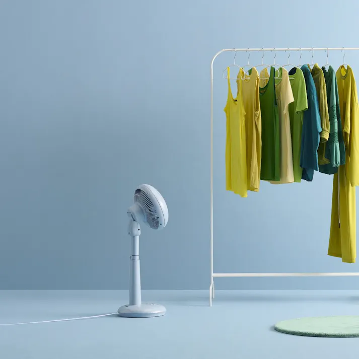 アイリスオーヤマ サーキュレーター扇風機 18cm STF-DCC18T-A ライトネイビー 循環 空気 サーキュレーター 4967576632409【別送品】