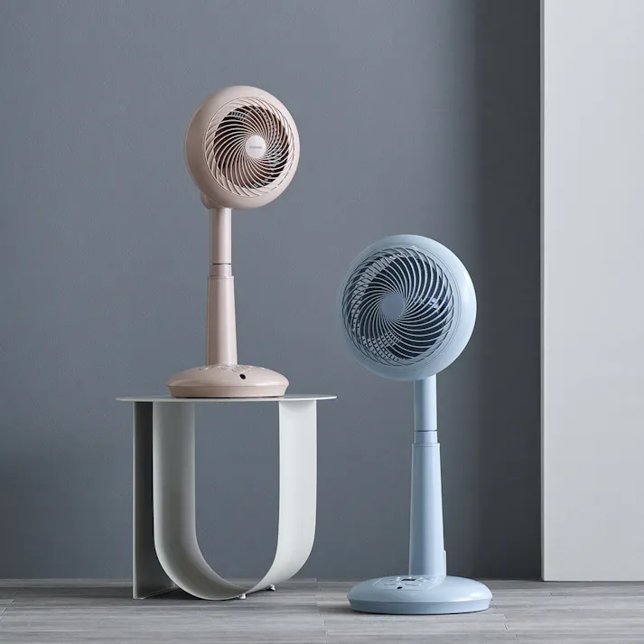 アイリスオーヤマ サーキュレーター扇風機 18cm STF-DCC18T-A ライトネイビー 循環 空気 サーキュレーター 4967576632409【別送品】