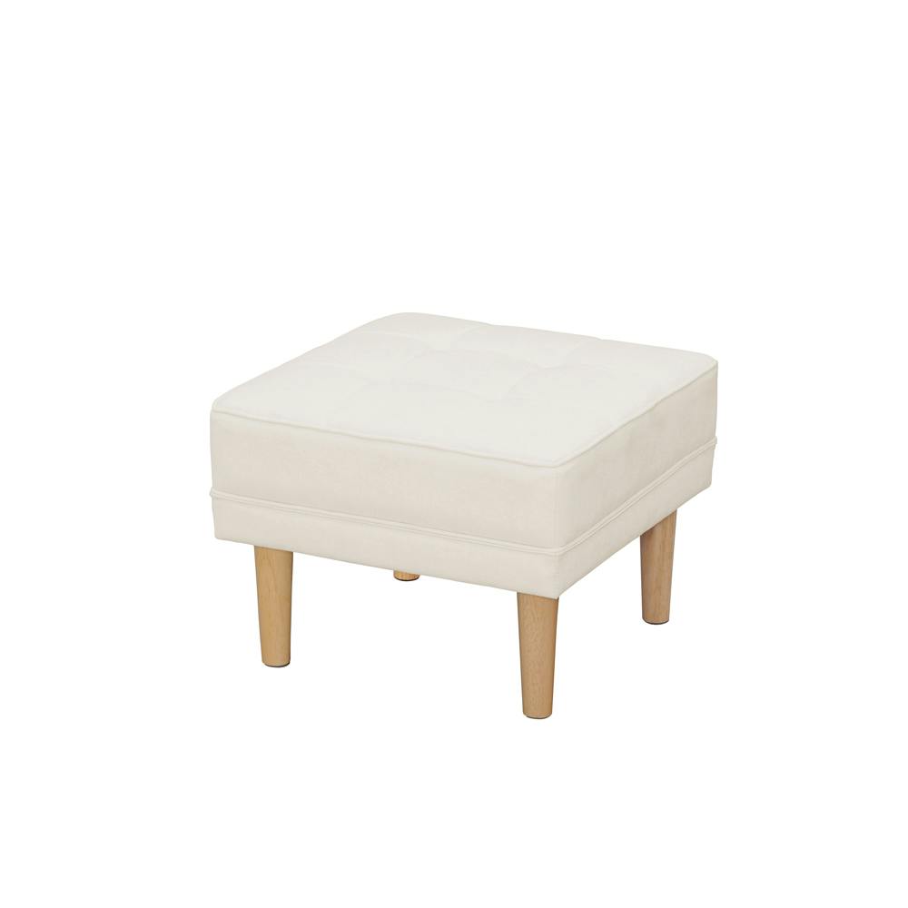 アイリスオーヤマ オットマン WFS-OT オフホワイト インテリア 足置き