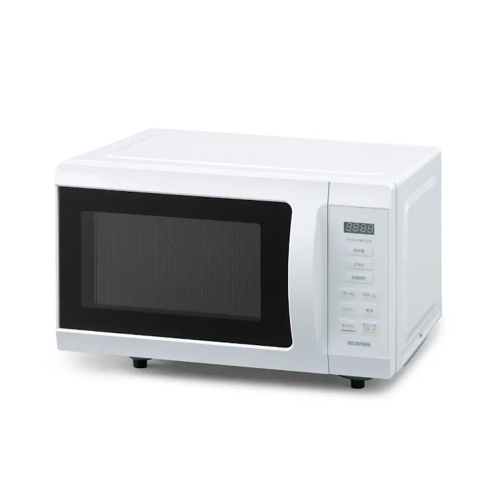 アイリスオーヤマ 電子レンジ18L IMB-F186-W ホワイト キッチン 料理 一人暮らし 時短 単機能レンジ 4967576634762【別送品】