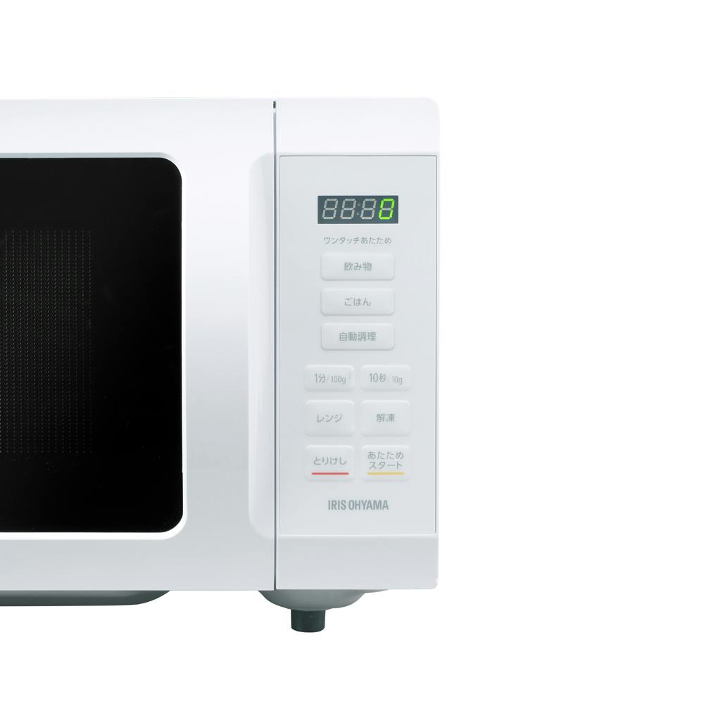 未使用 IRIS OHYAMA 単機能電子レンジ IMB-F186-W ホワイト アイリスオーヤマ 電子レンジ 庫内容量 18L 単機能 ホワイト IMB