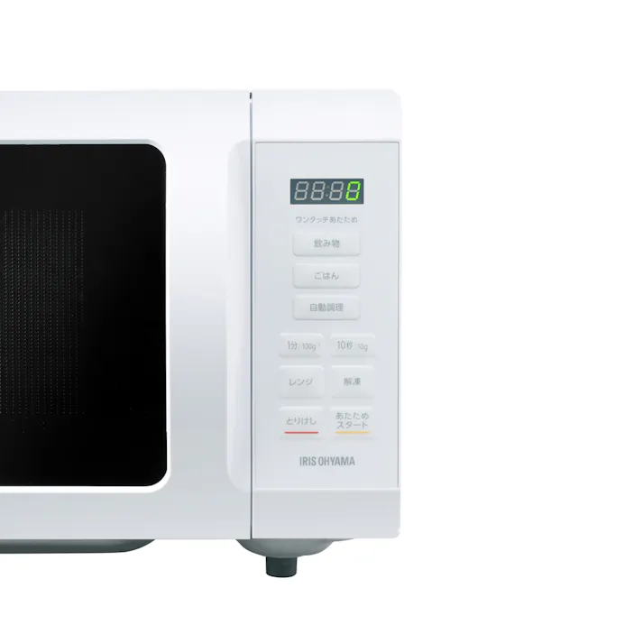 アイリスオーヤマ 電子レンジ18L IMB-F186-W ホワイト キッチン 料理 一人暮らし 時短 単機能レンジ 4967576634762【別送品】