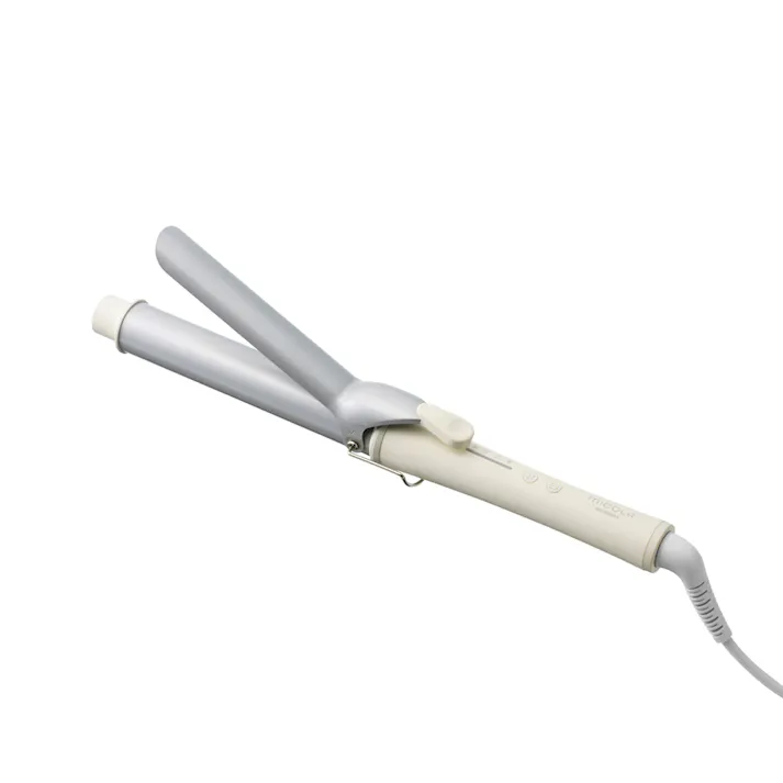 アイリスオーヤマ カールアイロン HIR-MC102-W オフホワイト 理美容 髪 へアアイロン 4967576637336【別送品】