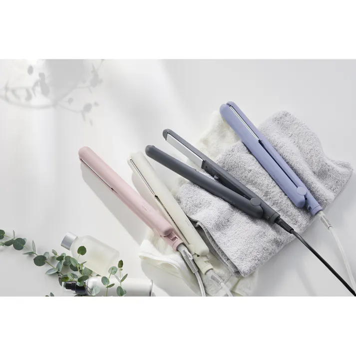 アイリスオーヤマ ストレートアイロン HIR-MS101-W オフホワイト 理美容 髪 へアアイロン 4967576637442【別送品】