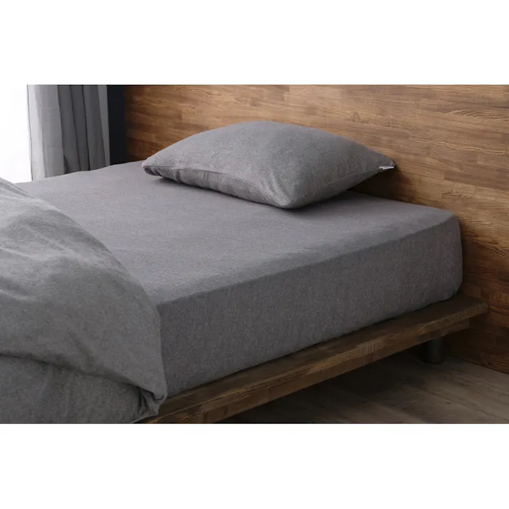 アイリスオーヤマ ボックスシーツ BXS-TCS-D ダークグレー 布団 ベッド カバー 寝室 睡眠 4967576637725【別送品】