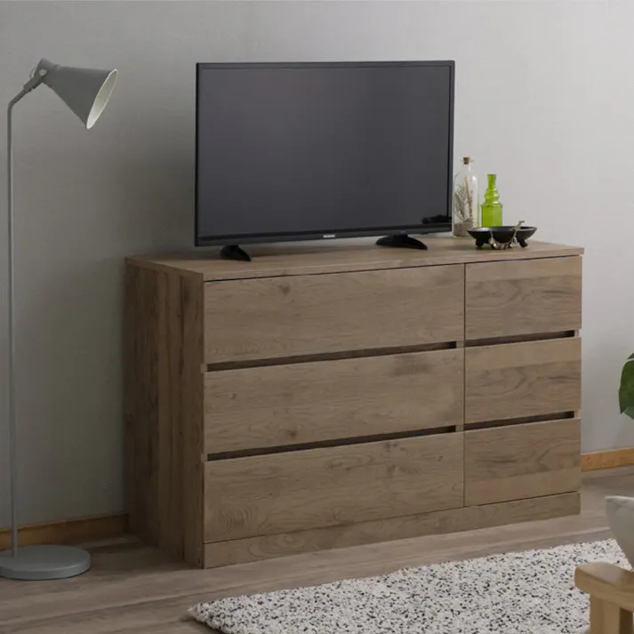 アイリスオーヤマ ウッドチェスト ロータイプ WCH-1090L アッシュブラウン 収納 整理整頓 衣類 リビング 4967576638203【別送品】