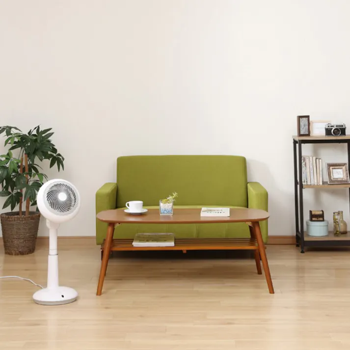 アイリスオーヤマ サーキュレーター扇風機 15cm STF-DC152T-W ホワイト 循環 空気 サーキュレーター 4967576646963【別送品】