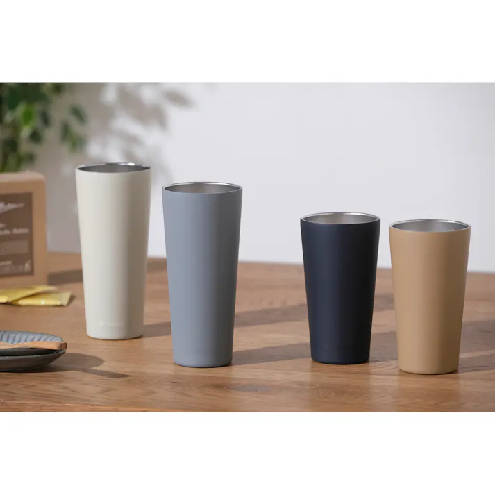 アイリスオーヤマ ステンレスタンブラー450ml ST-450 ホワイト タンブラー 飲み物 マグボトル 4967576650588【別送品】