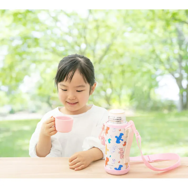 アイリスオーヤマ ステンレスケータイボトル2WAYボトル 2WB-600D ミニーマウス 水筒 マグボトル 4967576651073【別送品】