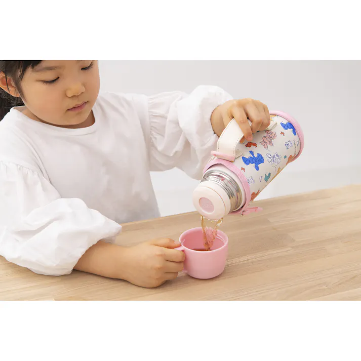 アイリスオーヤマ ステンレスケータイボトル2WAYボトル 2WB-600D ミニーマウス 水筒 マグボトル 4967576651073【別送品】