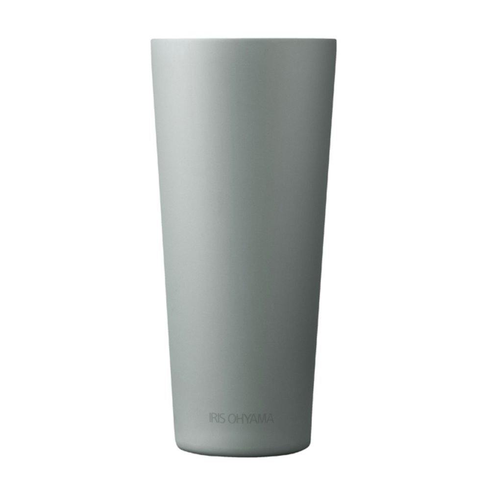 アイリスオーヤマ ステンレスタンブラー450ml ST-450 ライトグレー タンブラー 飲み物 マグボトル 4967576654395【別送品】