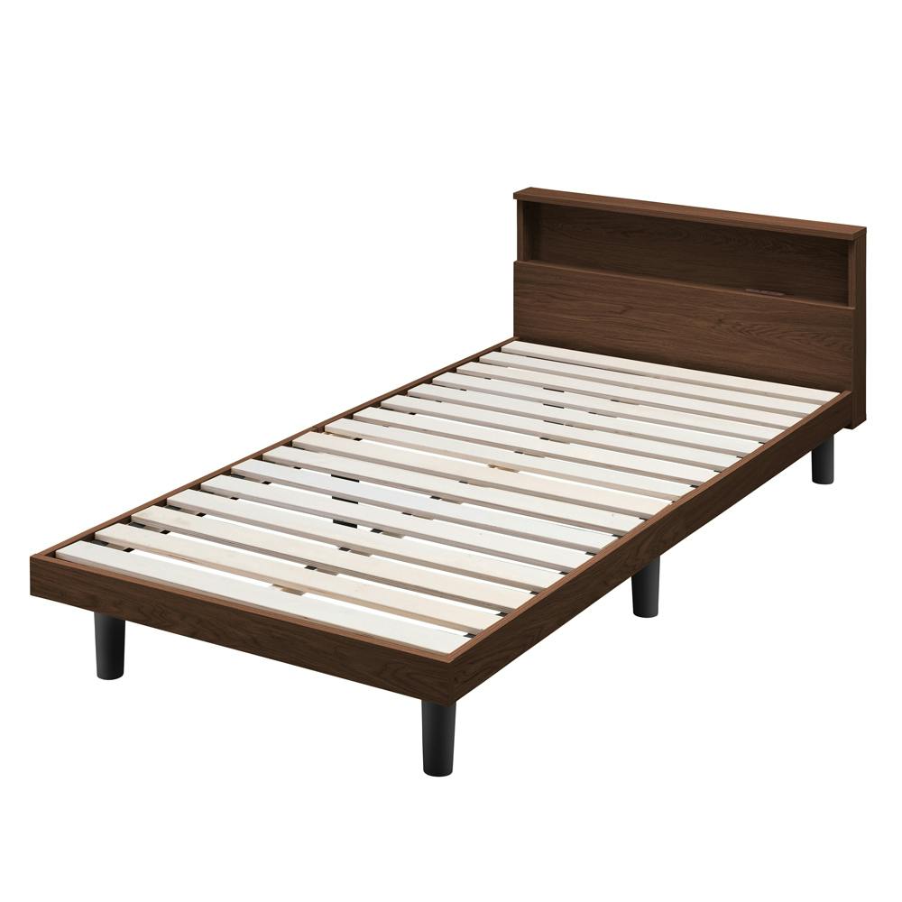 アイリスオーヤマ すのこベッド S SNB-S ブラウン 寝室 睡眠 すのこ 除湿 ベッド 4967576654449【別送品】