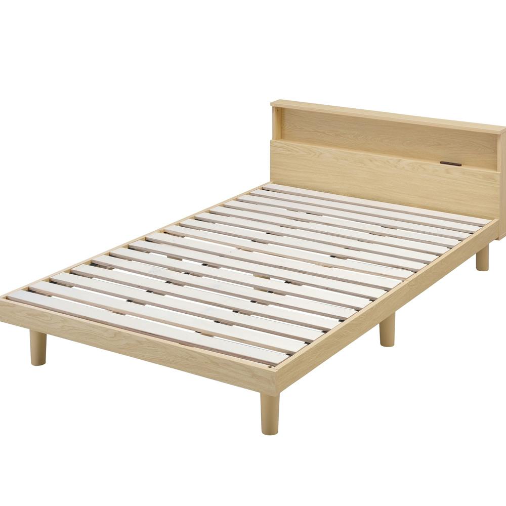 アイリスオーヤマ すのこベッド SD SNB-SD ナチュラル 寝室 睡眠