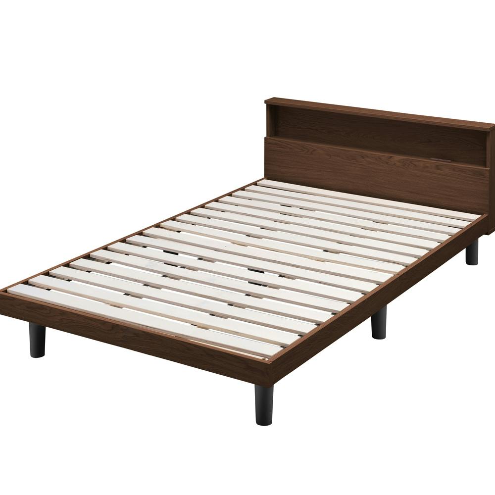 アイリスオーヤマ すのこベッド SD SNB-SD ブラウン 寝室 睡眠 すのこ