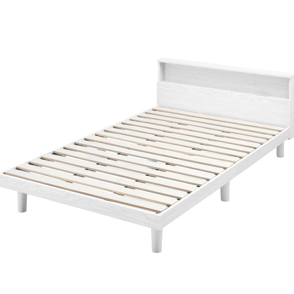 アイリスオーヤマ すのこベッド SD SNB-SD ホワイト 寝室 睡眠 すのこ