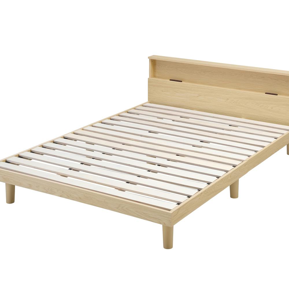 アイリスオーヤマ すのこベッド D SNB-D ナチュラル 寝室 睡眠 すのこ