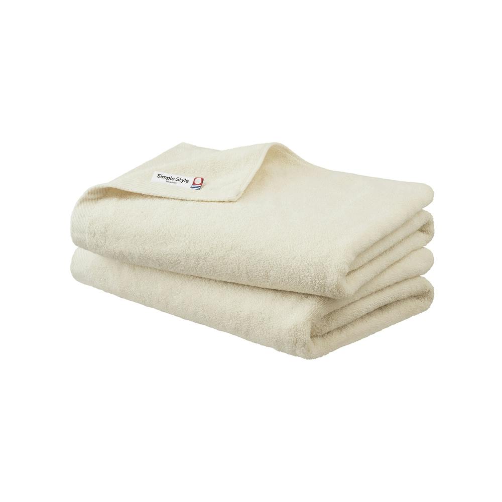 アイリスオーヤマ デイリーバスタオル2枚セット BT-D2