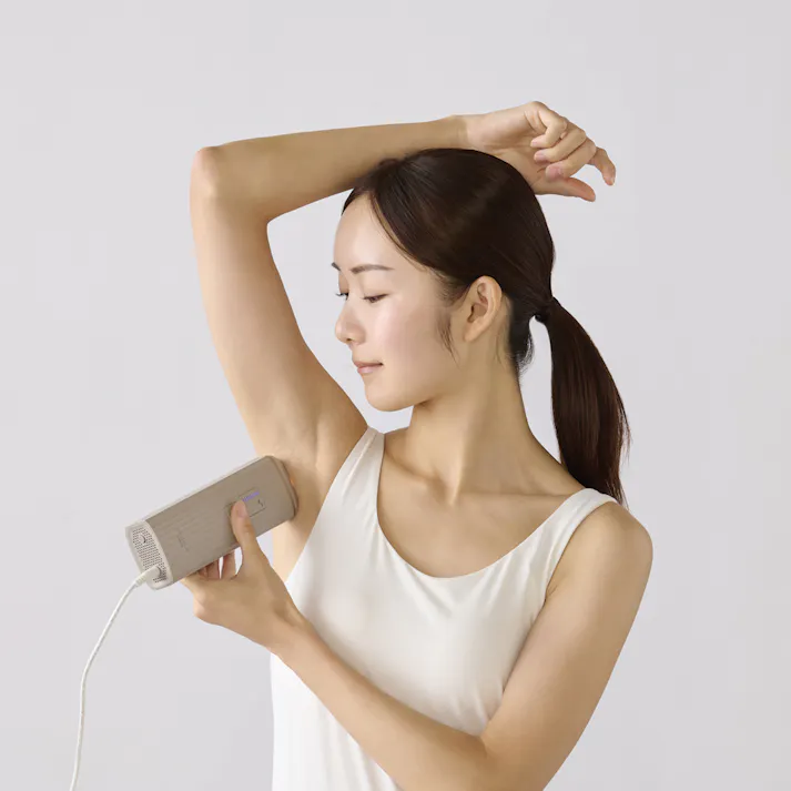 アイリスオーヤマ 光美容器 LB-M101-T モカ 理美容 脱毛器 4967576665391【別送品】