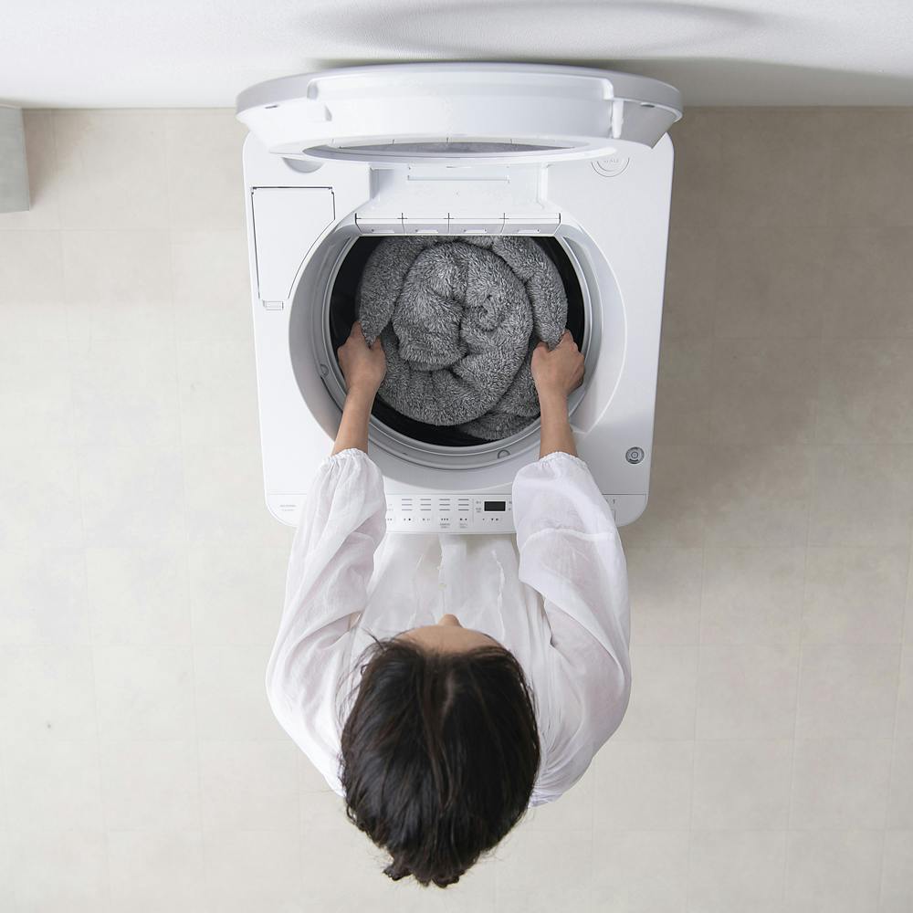 アイリスオーヤマ 全自動洗濯機8kg OSH 4連タンク TCW-80A01-W