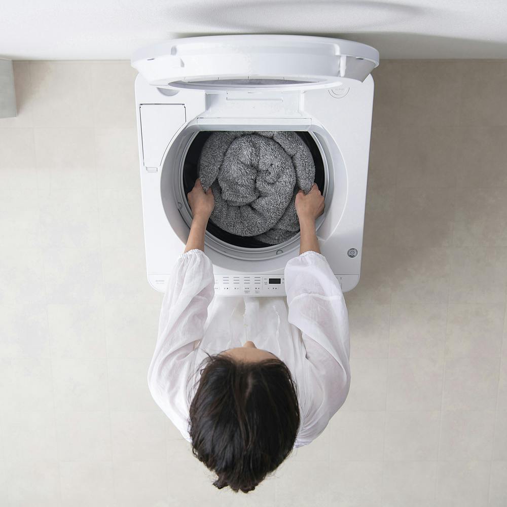 アイリスオーヤマ 全自動洗濯機10kg OSH ITW-100A02-W ホワイト