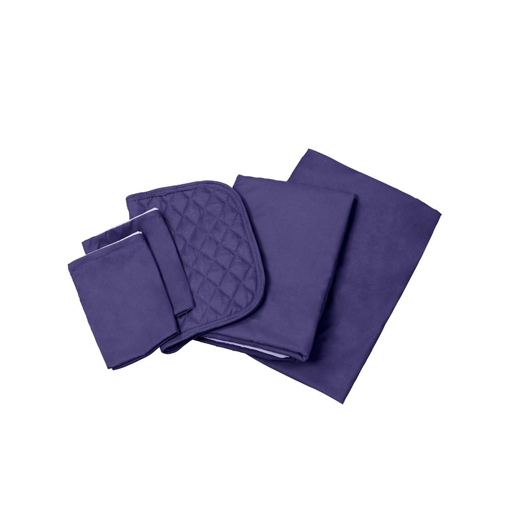 アイリスオーヤマ マットレス付き布団10点セット KFS-R-M10S ブルー