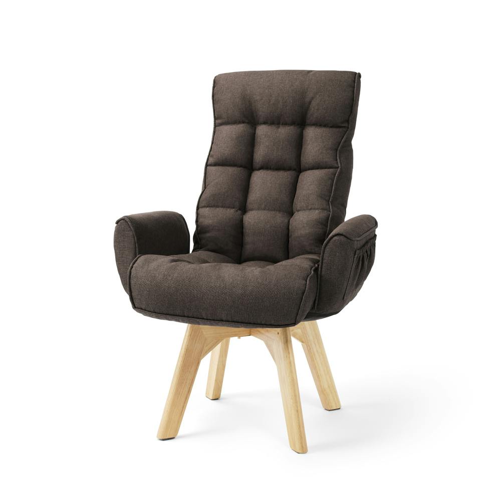 アイリスオーヤマ 回転ファブリックチェア FACN-KH ブラウン 回転 チェア 椅子 イス 座椅子・クッション 4967576674539 座椅子 アイリスオーヤマ 回転ファブリックチェア FACN-KH ブラウン 回転 チェア 椅子 イス 座椅子・クッション 4967576674539 座椅子