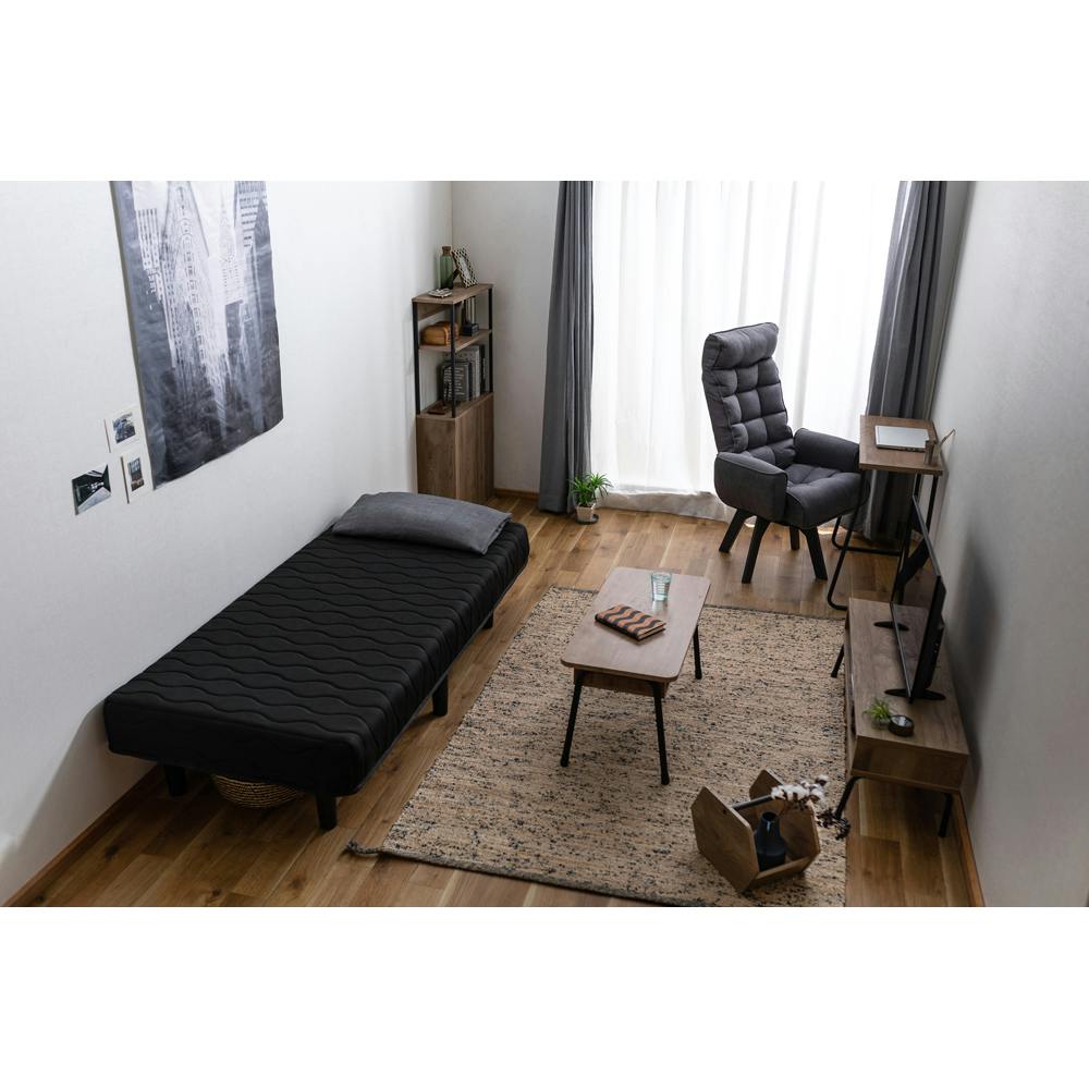 アイリスオーヤマ 回転ファブリックチェア ハイバック FACN-KHB