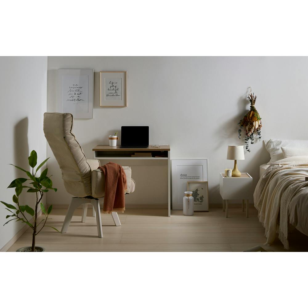 アイリスオーヤマ 回転ファブリックチェア ハイバック FACN-KHB