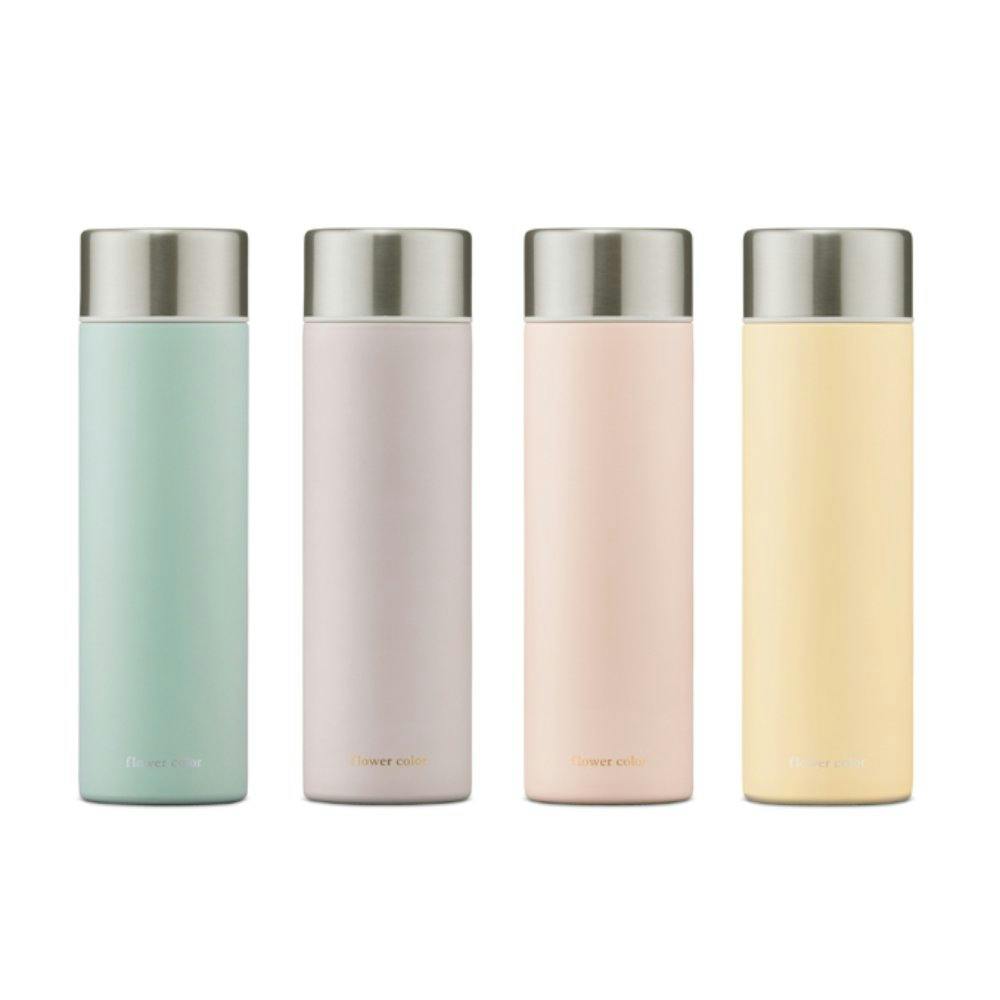 アイリスオーヤマ ステンレスマグボトル フラワーカラー500ml SM-FS500 ピンク 水筒 マグボトル 4967576679053【別送品】