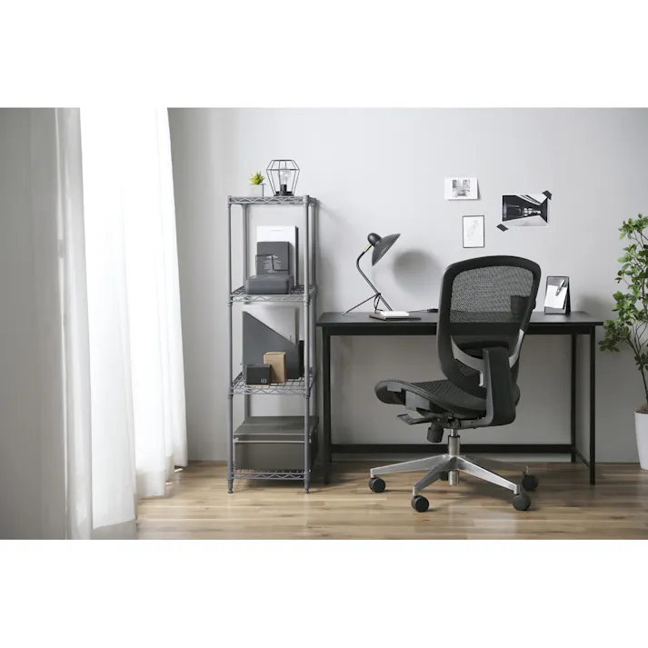 アイリスオーヤマ カラーメタルラック CMM-75124 ダークグレー リビング 整理収納 収納 キッチン ガレージ メタルラック スチールラック 4967576680752【別送品】