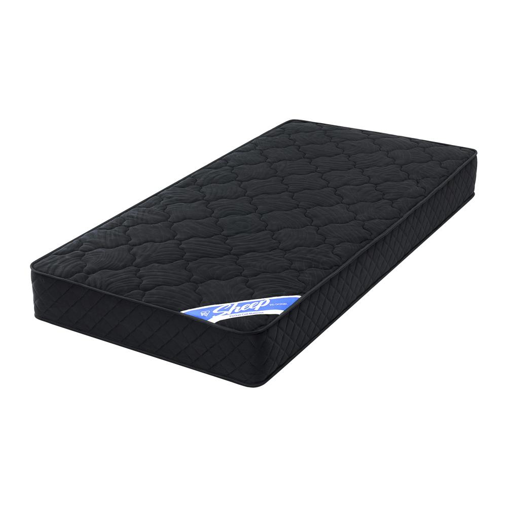 アイリスオーヤマ ポケットコイルマットレス PMTS20N-S ブラック 寝室 睡眠 ベッド マットレス 4967576681681 マットレス シングルサイズ