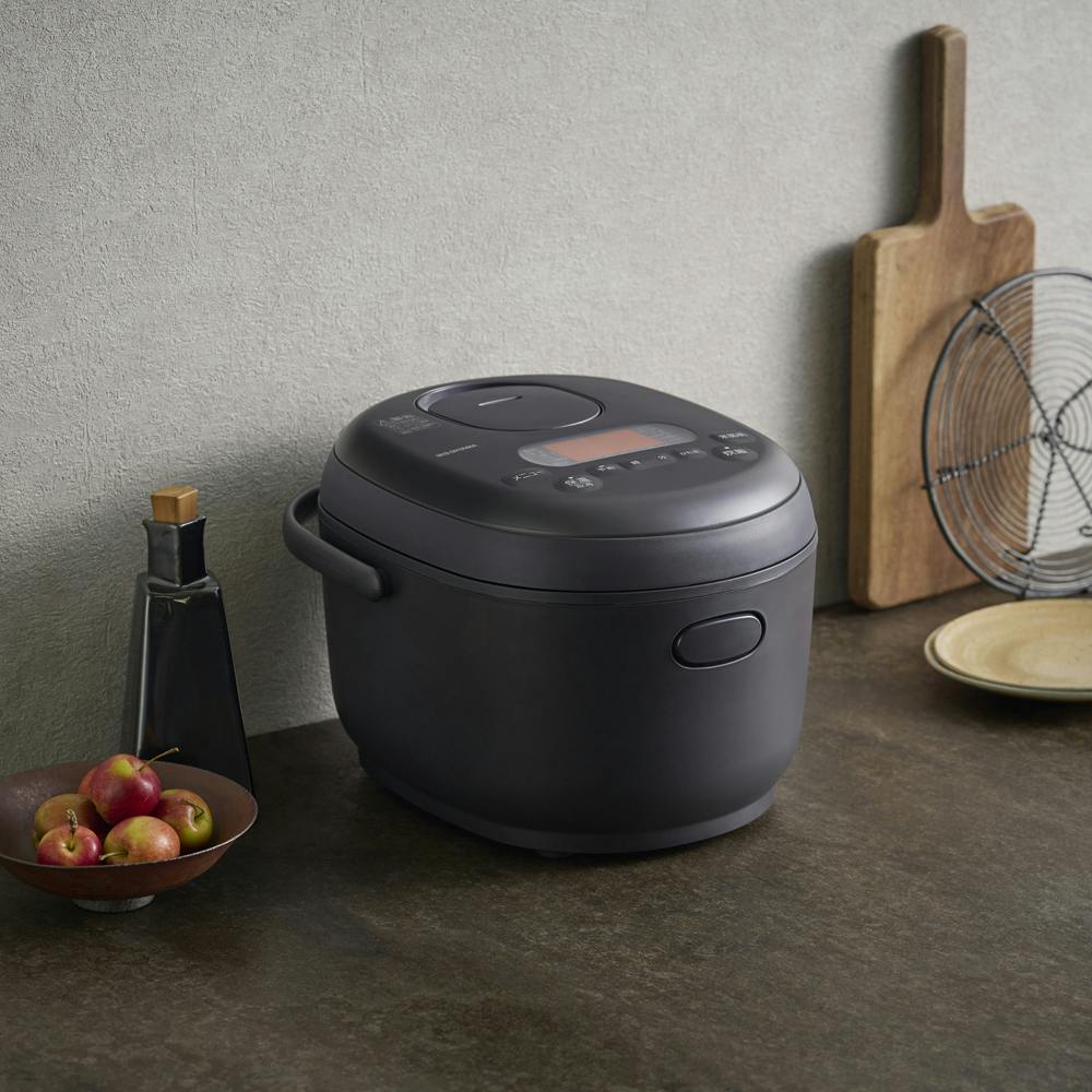 アイリスオーヤマ ジャー炊飯器 5.5合 RC-MDA50-B ブラック 調理