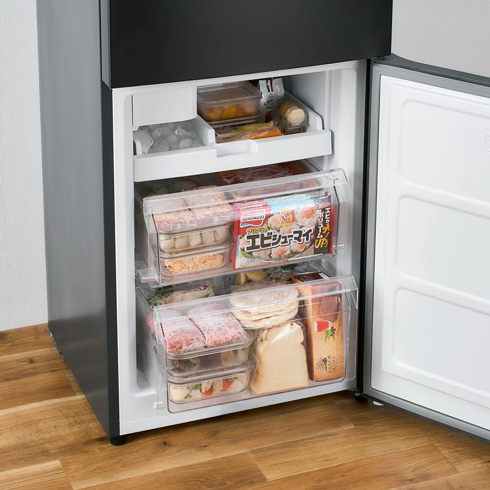 アイリスオーヤマ カメラ付き冷凍冷蔵庫 301L IRSN-IC30B-B ブラック