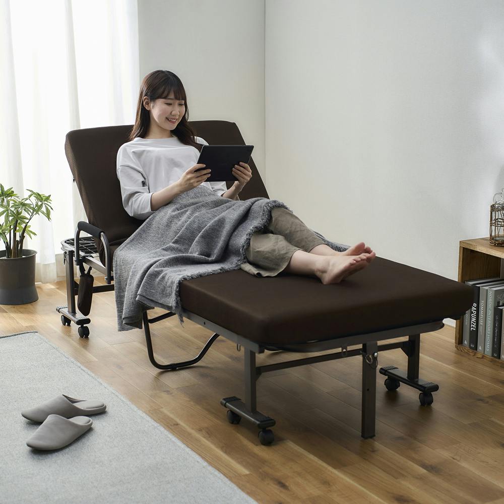 otさん専用　krhymedenim セット アイリスオーヤマ 折りたたみ電動リクライニングベッド OTBSS-KDH