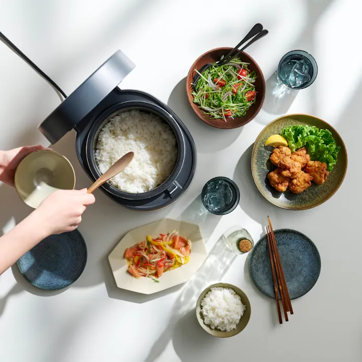 アイリスオーヤマ ジャー炊飯器 5.5合 RC-MSA50-HA アッシュ 調理家電 キッチン 米 マイコン炊飯器 4967576684514【別送品】