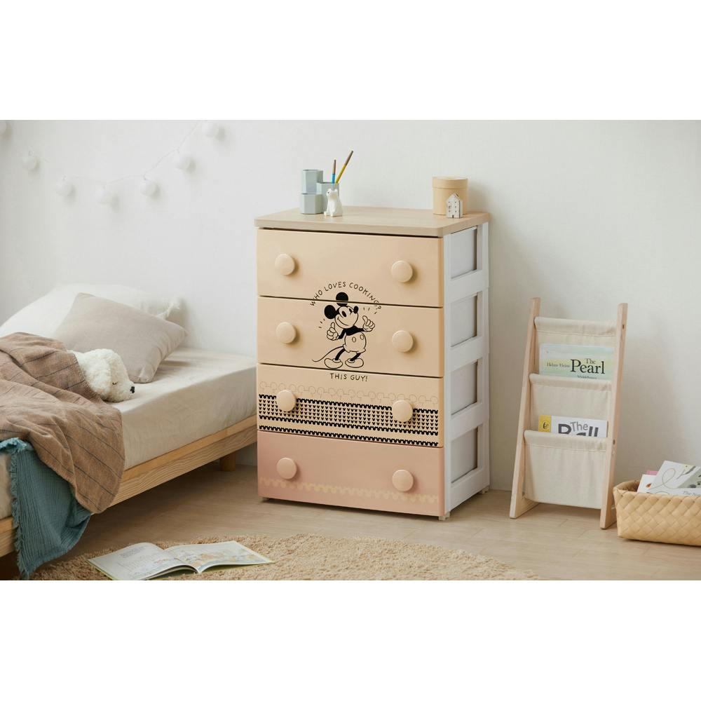 アイリスオーヤマ キャラクターチェスト NHG-W554 ミッキーマウス