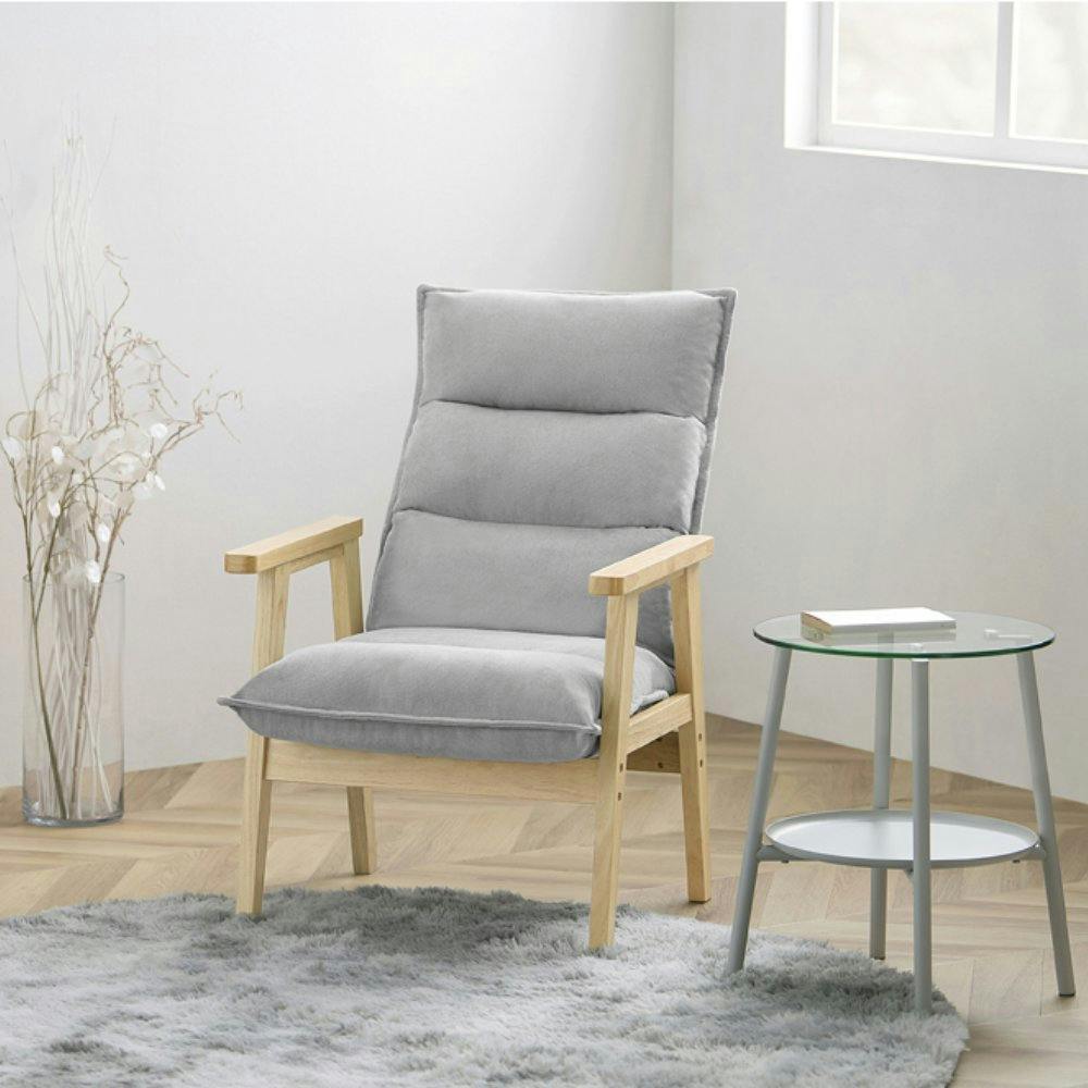 【値下げ】リクライニング　ハイバックソファ アイリスオーヤマ LHB-1S IRIS OHYAMA 1人掛けソファ ハイバック ソファ 1人掛け 1人掛け