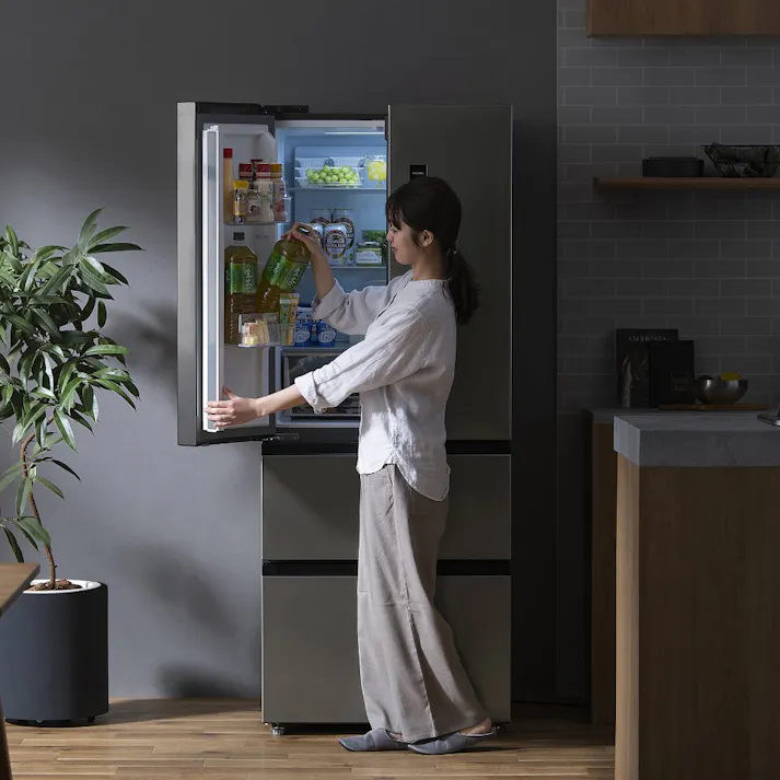 アイリスオーヤマ 冷凍冷蔵庫 401L IRSN-40A-S シルバー 冷蔵庫 大容量 冷凍食品 保存 ストック 4967576690300【別送品】