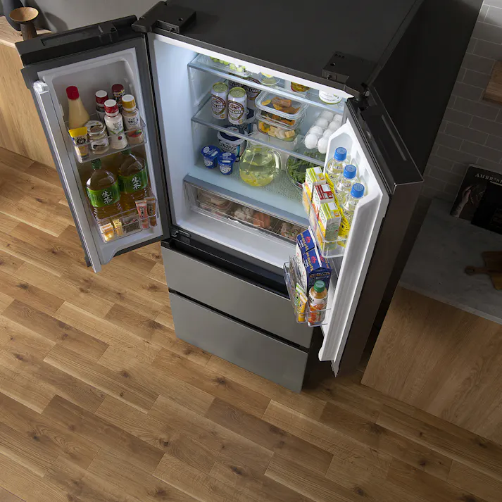 アイリスオーヤマ 冷凍冷蔵庫 401L IRSN-40A-S シルバー 冷蔵庫 大容量 冷凍食品 保存 ストック 4967576690300【別送品】