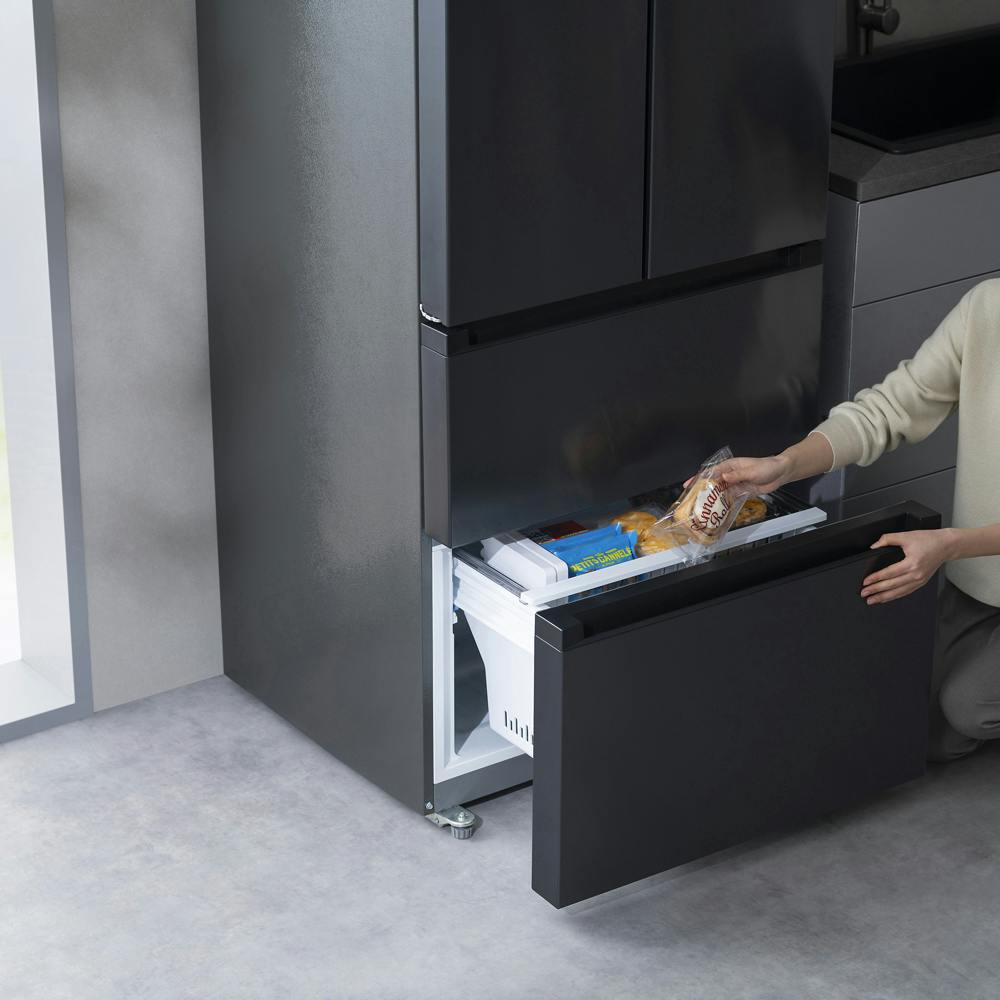 アイリスオーヤマ 冷凍冷蔵庫 401L IRSN-40A-B ブラック 冷蔵庫