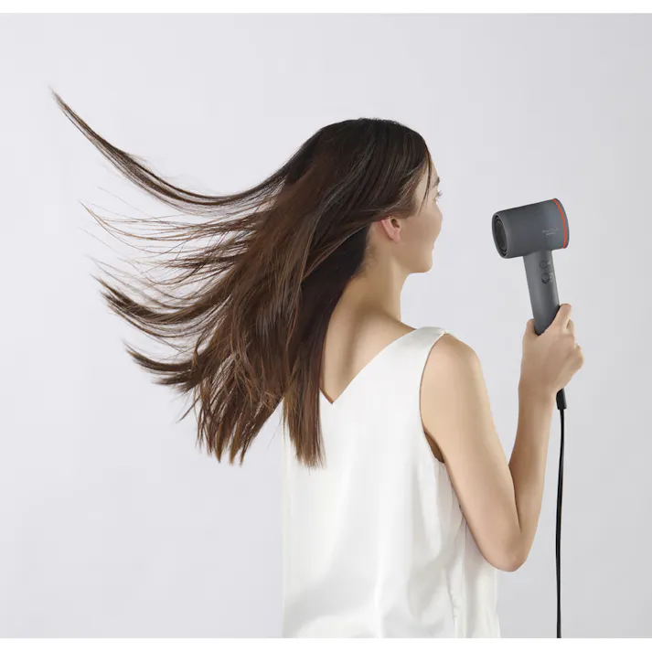 アイリスオーヤマ クイックイオンドライヤー HDR-M301-H ダークグレー 理美容 髪 ドライヤー 4967576691741【別送品】